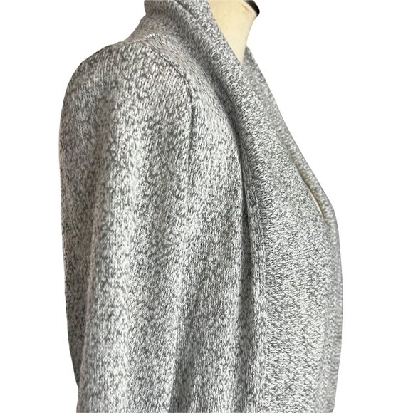 Aeropostale Cardigan PS Grey Round Hem Womens Open Front Sweater Sz Petite Small - Picture 7 of 10